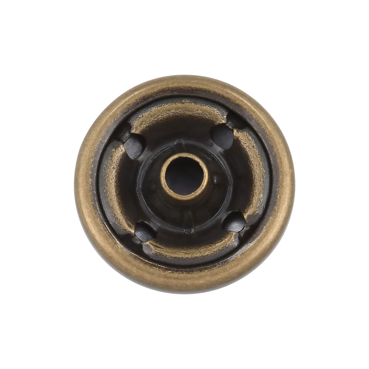 Ohio Travel Bag Fasteners Ligne 4 1/2" Antique Brass, Cap, Solid Brass, #4370-ANTB 4370-ANTB