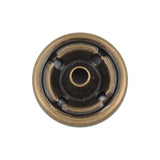 Ohio Travel Bag Fasteners Ligne 4 1/2" Antique Brass, Cap, Solid Brass, #4370-ANTB 4370-ANTB