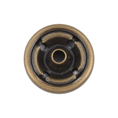 Ohio Travel Bag Fasteners Ligne 4 1/2" Antique Brass, Cap, Solid Brass, #4370-ANTB 4370-ANTB