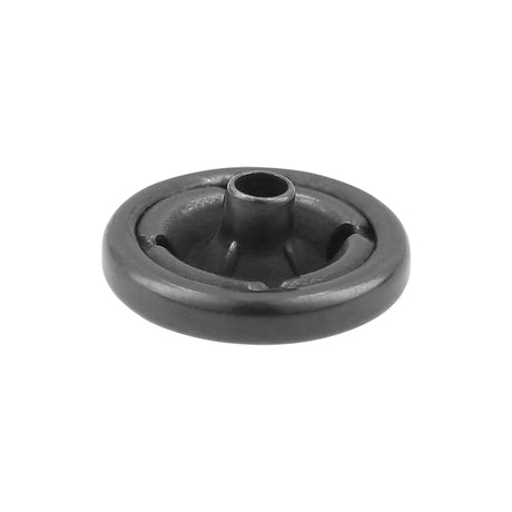 Ohio Travel Bag Fasteners Ligne 4  1/2" Black, Prym Cap, Solid Brass, #4370-BLK 4370-BLK