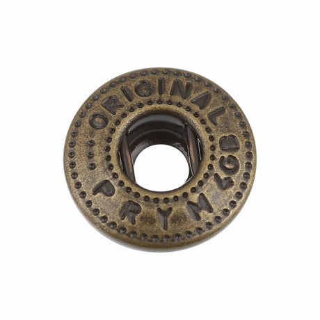 Ohio Travel Bag Fasteners Ligne 4 Antique Brass, Prym Socket, Zinc Alloy, #4373-ANTB 4373-ANTB