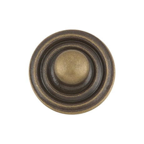 Ohio Travel Bag Fasteners Ligne 4 Antique Brass, Stud, Solid Brass, #4374-ANTB 4374-ANTB