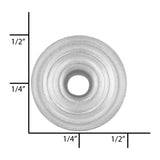 Ohio Travel Bag Fasteners Ligne 4 Nickel, Parallel Spring Snap Post, Solid Brass, #4375-SBN 4375-SBN