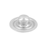 Ohio Travel Bag Fasteners Ligne 4 Nickel, Parallel Spring Snap Stud, Solid Brass, #4374-SBN 4374-SBN