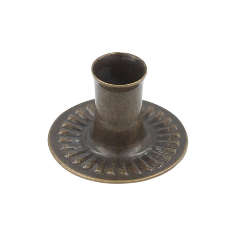 Ohio Travel Bag Fasteners Ligne 6  Antique Brass, Post, Solid Brass, #6375-ANTB 6375-ANTB