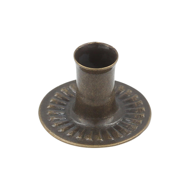 Ohio Travel Bag Fasteners Ligne 6  Antique Brass, Post, Solid Brass, #6375-ANTB 6375-ANTB