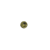 Ohio Travel Bag Fasteners Seamed Rivet Cap Brass Plate, #HM-CAP-BP HM-CAP-BP