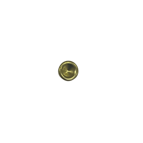 Ohio Travel Bag Fasteners Seamed Rivet Cap Brass Plate, #HM-CAP-BP HM-CAP-BP