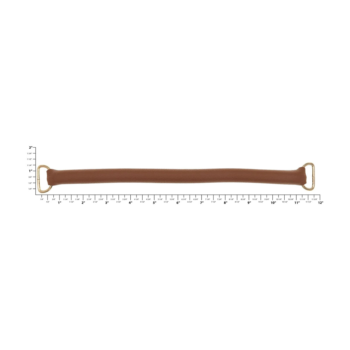 10 1/2" LV Tan, Purse Handle, Leather