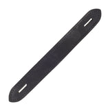 Ohio Travel Bag Handles 11" Black, Oval End Trunk Handle, Leather, #L-003-BLK L-003-BLK