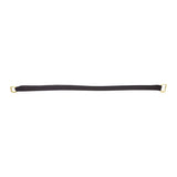 18" Brown, Purse Handle with Brass Hardware, Leather