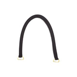 18" Brown, Purse Handle with Brass Hardware, Leather