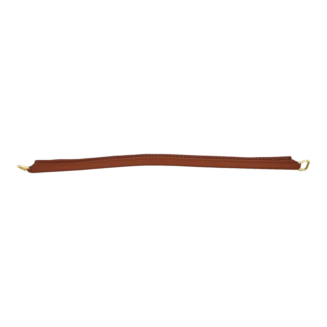 18" Tan, Handle with Brass Hardware, Leather