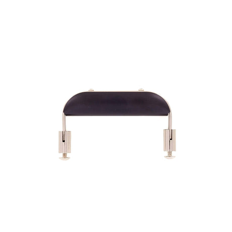 Ohio Travel Bag Handles 4 1/2" Black, Handle with Nickel Hardware, Plastic/Steel, #L-157-BLK-NP L-157-BLK-NP