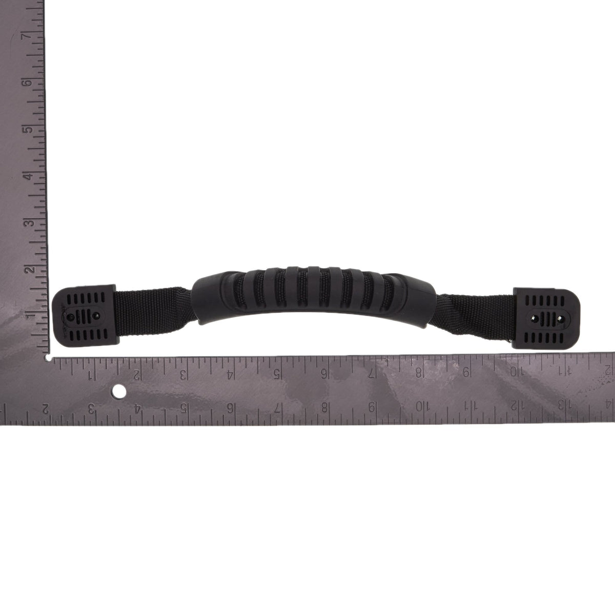 Ohio Travel Bag Handles 4 3/4" Black, Vinyl Over Moulded Handle, Vinyl, #L-2842 L-2842