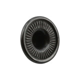 Ohio Travel Bag Ligne 2 Black, 1/4" Parallel Spring Snap Stud, Solid Brass, #2374-BLK 2374-BLK