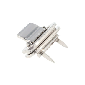 Ohio Travel Bag Locks & Closures 1 1/2" Shiny Nickel, Drop Lock, Zinc Alloy, #P-2616-NIC P-2616-NIC