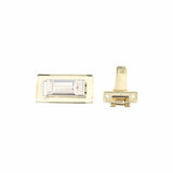 Ohio Travel Bag Locks & Closures 1 1/4" Shiny Brass, Combination Lock, Steel, #L-1416-BRS L-1416-BRS