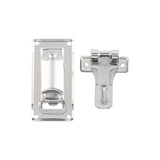 Ohio Travel Bag Locks & Closures 1 1/4" Shiny Nickel, Combination Lock, Steel, #L-1416-NIC L-1416-NIC