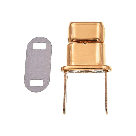 1/2" Shiny Gold, Turn Only, Zinc Alloy
