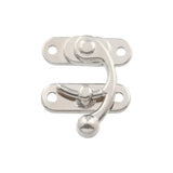 Ohio Travel Bag Locks & Closures 1 3/16" Nickel, Box Closure, Zinc Alloy, #P-2434-NP P-2434-NP