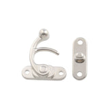 Ohio Travel Bag Locks & Closures 1 3/16" Nickel, Box Closure, Zinc Alloy, #P-2434-NP P-2434-NP