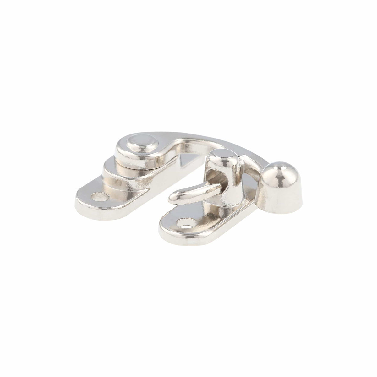 Ohio Travel Bag Locks & Closures 1 3/16" Nickel, Box Closure, Zinc Alloy, #P-2434-NP P-2434-NP