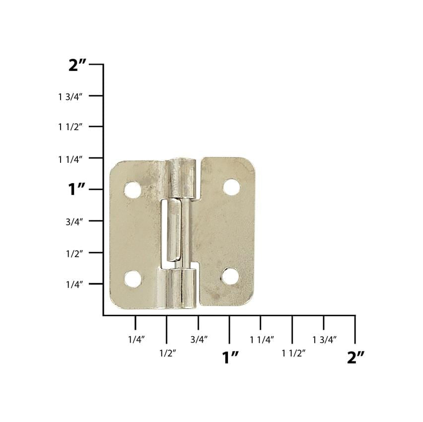 Ohio Travel Bag Locks & Closures 1" Nickel, Lift-a-Part Hinge, Steel, #L-842-NP L-842-NP