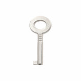 Ohio Travel Bag Locks & Closures 3/4" Shiny Nickel, Padlock, Zinc Alloy, #L-2845-NIC L-2845-NIC