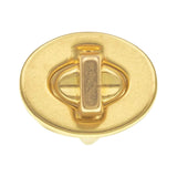 5/8” Turn Lock, Brass Plated Over Solid Brass