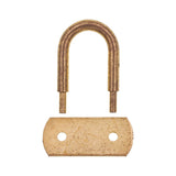 Ohio Travel Bag Locks & Closures 5/8" Gold, Padlock Keeper, Steel, #L-1911 L-1911