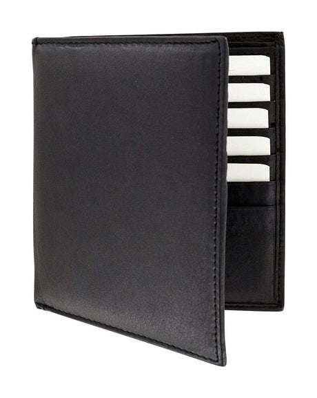 Ohio Travel Bag Novelty & Gift 4" Black, Hipster Wallet, Leather, #M-1659 M-1659