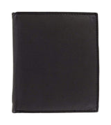 Ohio Travel Bag Novelty & Gift 4" Black, Hipster Wallet, Leather, #M-1659 M-1659