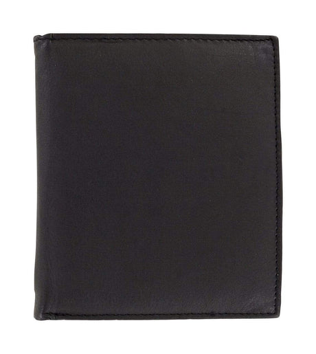Ohio Travel Bag Novelty & Gift 4" Black, Hipster Wallet, Leather, #M-1659 M-1659