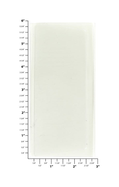 Ohio Travel Bag Novelty & Gift 6" Clear, Check Writer Insert, #M-1066 M-1066