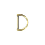 1 1/2" Antique Brass, D-Ring Handle Loop, Zinc Alloy
