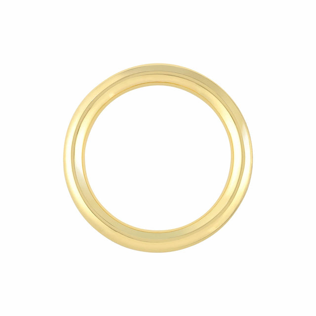 Ohio Travel Bag Rings & Slides 1 1/2" Gold, Cast Round Ring, Zinc Alloy, #P-2772-GOLD P-2772-GOLD