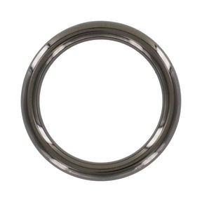 Ohio Travel Bag Rings & Slides 1 1/2" Gunmetal, Cast Round Ring, Zinc Alloy, #P-2772-GUNM P-2772-GUNM