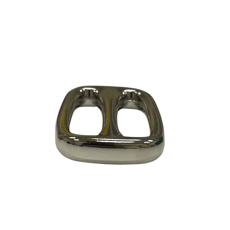 Ohio Travel Bag Rings & Slides 1 1/2" Nickel, Cast Slide Ring, Zinc Alloy, #C-2046-NIC C-2046-NIC