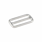 Ohio Travel Bag Rings & Slides 1 1/2" Nickel, Cast Triglide, Solid Brass, #P-2248-SBN P-2248-SBN