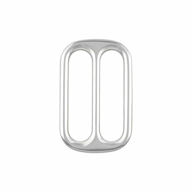 Ohio Travel Bag Rings & Slides 1 1/2" Nickel, Double Loop Slide, Zinc Alloy, #P-2810-NIC P-2810-NIC