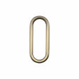 Ohio Travel Bag Rings & Slides 1 1/4" Antique Brass, Oval Ring, Zinc Alloy-5pk, #P-3037-ANTB P-3037-ANTB