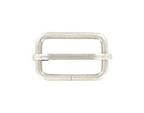 Ohio Travel Bag Rings & Slides 1 1/4" Antique Silver, Strap Slide, Steel, #C-1661-ANTS C-1661-ANTS