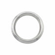Ohio Travel Bag Rings & Slides 1 1/4" Nickel, Beveled Round Ring, Zinc Alloy, #P-2878-NIC P-2878-NIC
