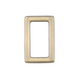 Ohio Travel Bag Rings & Slides 1" Antique Brass, Rectangular Ring, Zinc Alloy, #P-3113-ANTB P-3113-ANTB