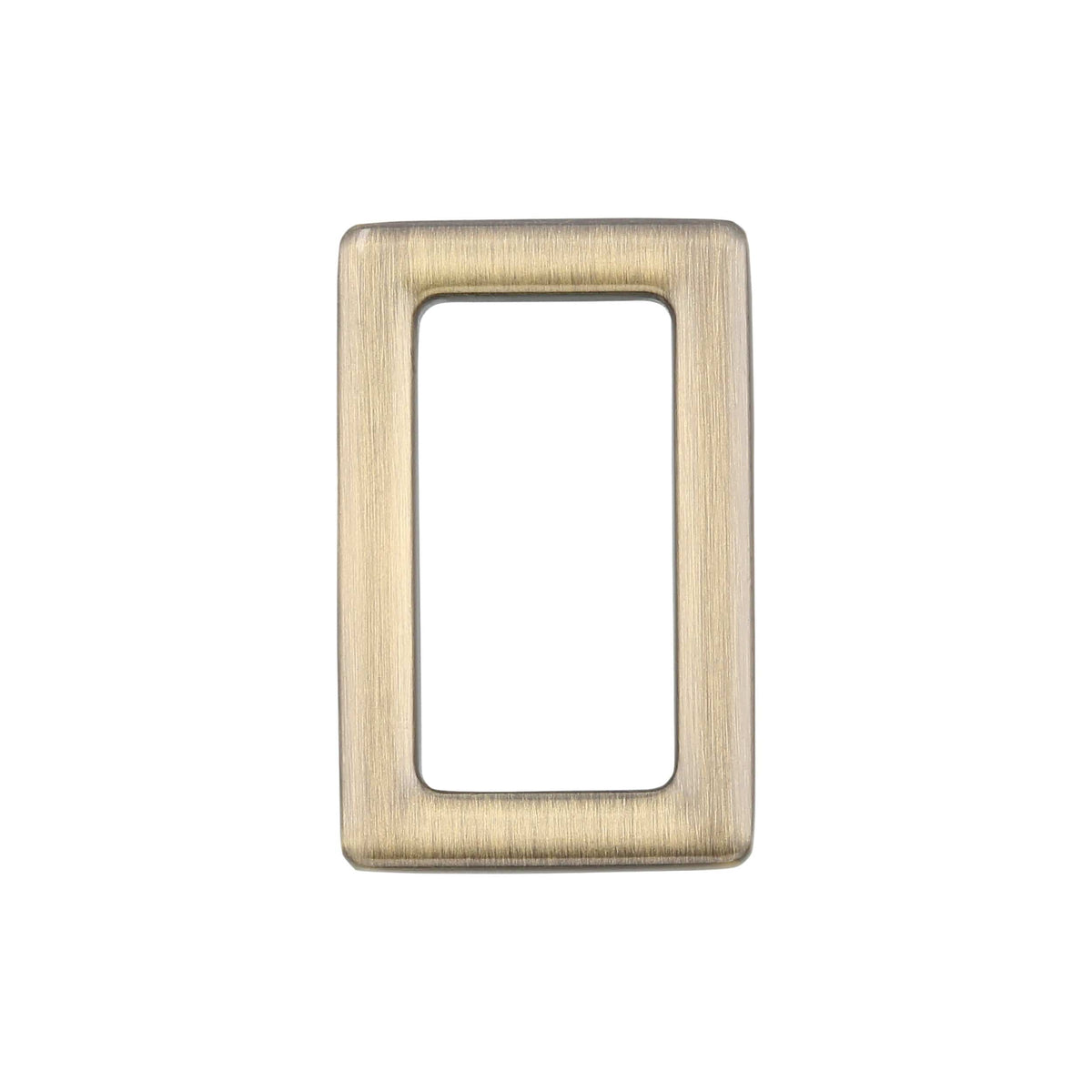 Ohio Travel Bag Rings & Slides 1" Antique Brass, Rectangular Ring, Zinc Alloy, #P-3113-ANTB P-3113-ANTB