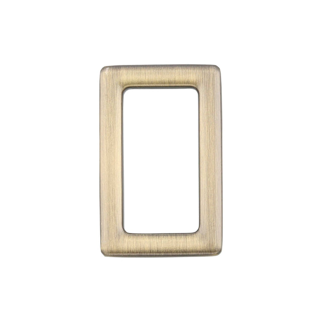 Ohio Travel Bag Rings & Slides 1" Antique Brass, Rectangular Ring, Zinc Alloy, #P-3113-ANTB P-3113-ANTB