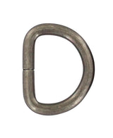 Ohio Travel Bag Rings & Slides 1" Antique Silver, Split D Ring, Steel, #P-2120-ANTS P-2120-ANTS