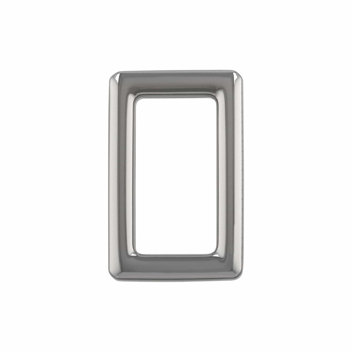 Ohio Travel Bag Rings & Slides 1" Gunmetal,  Rectangular Ring, Zinc Alloy, #P-3113-GUNM P-3113-GUNM