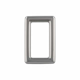 Ohio Travel Bag Rings & Slides 1" Gunmetal,  Rectangular Ring, Zinc Alloy, #P-3113-GUNM P-3113-GUNM